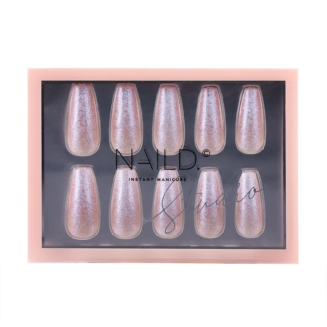 Glitter extra-long Press On Nails (inkl. Nagelkleber) - Image 5